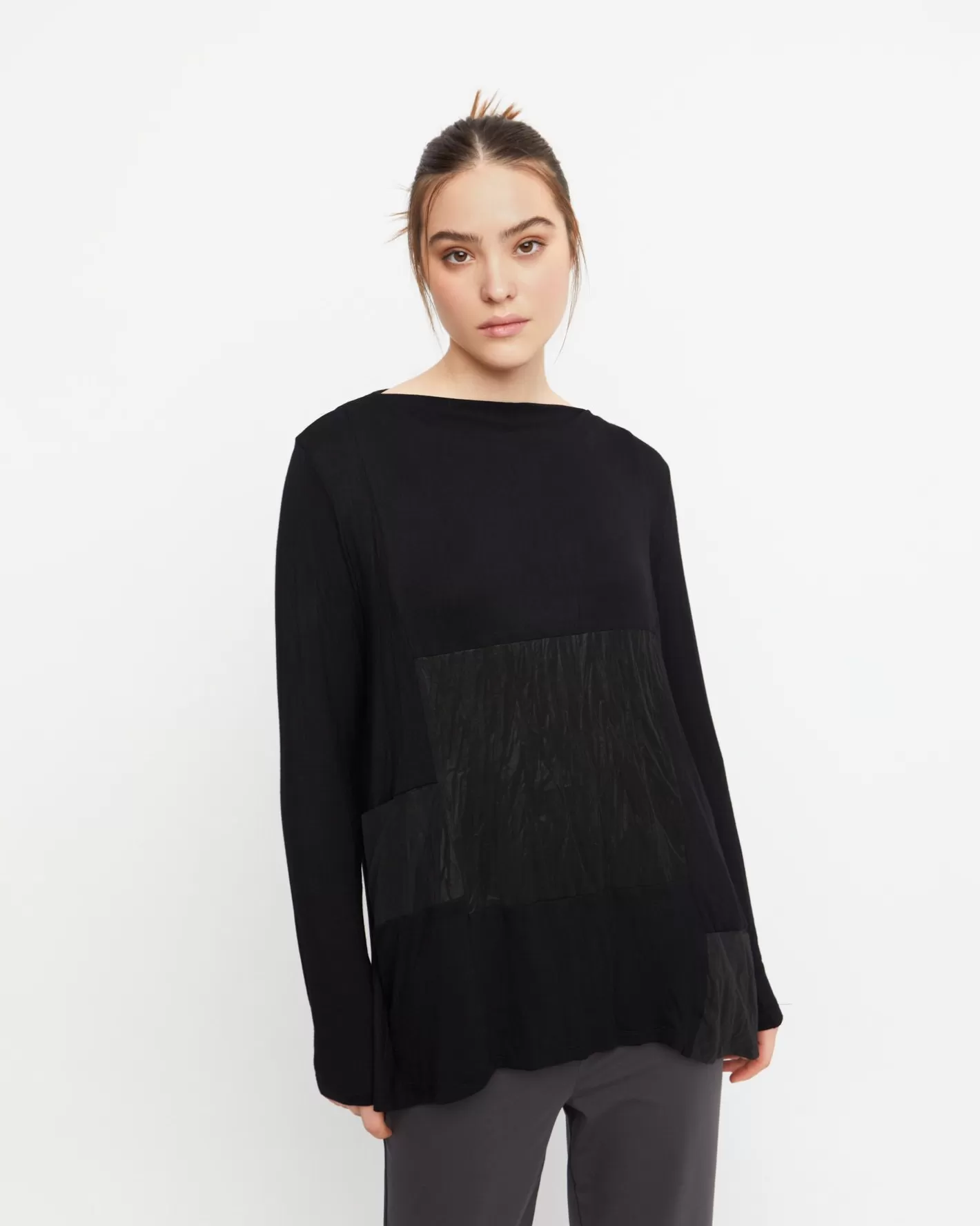 Ozai N Ku West End Top, Black-ALEMBIKA Discount