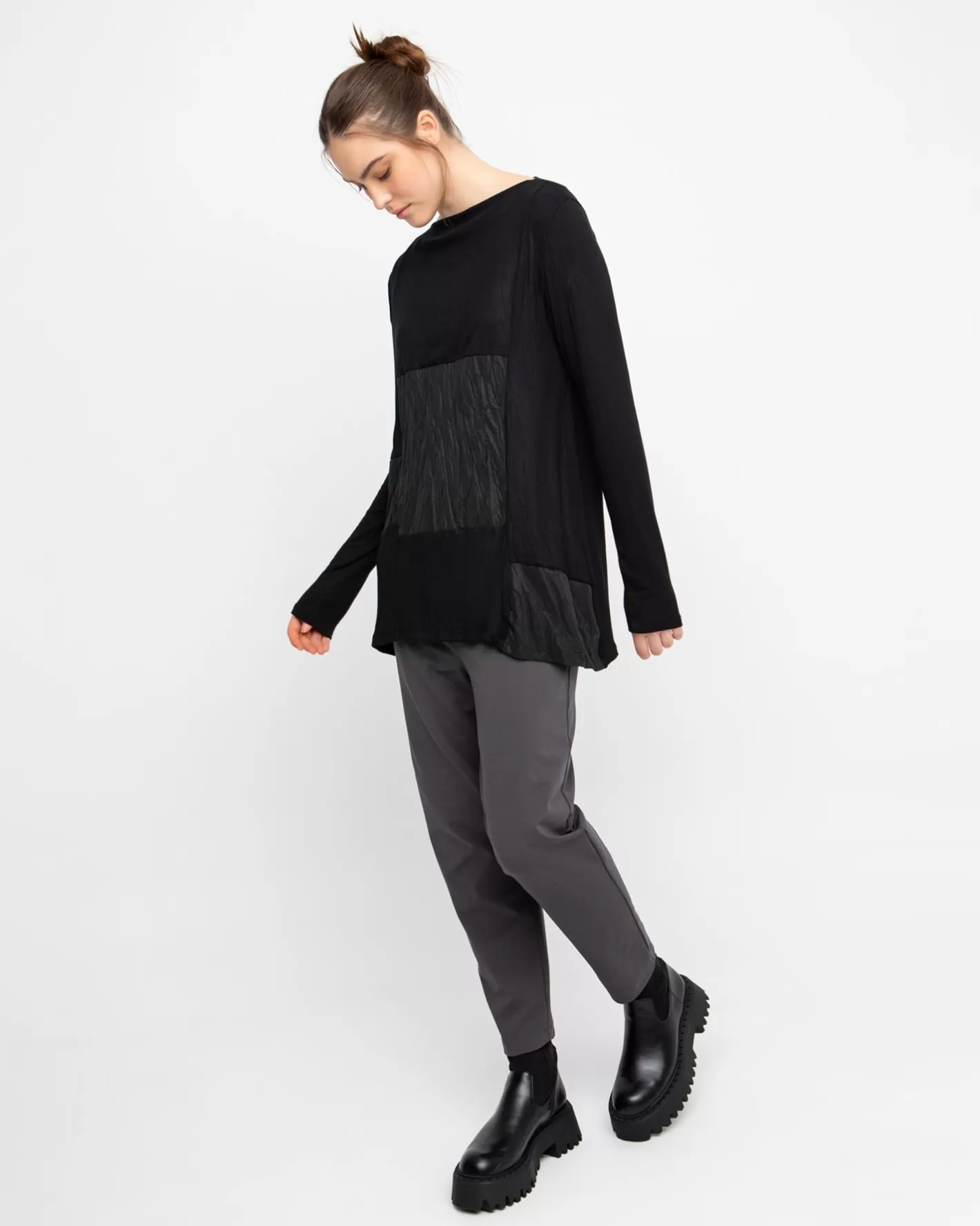 Ozai N Ku West End Top, Black-ALEMBIKA Discount