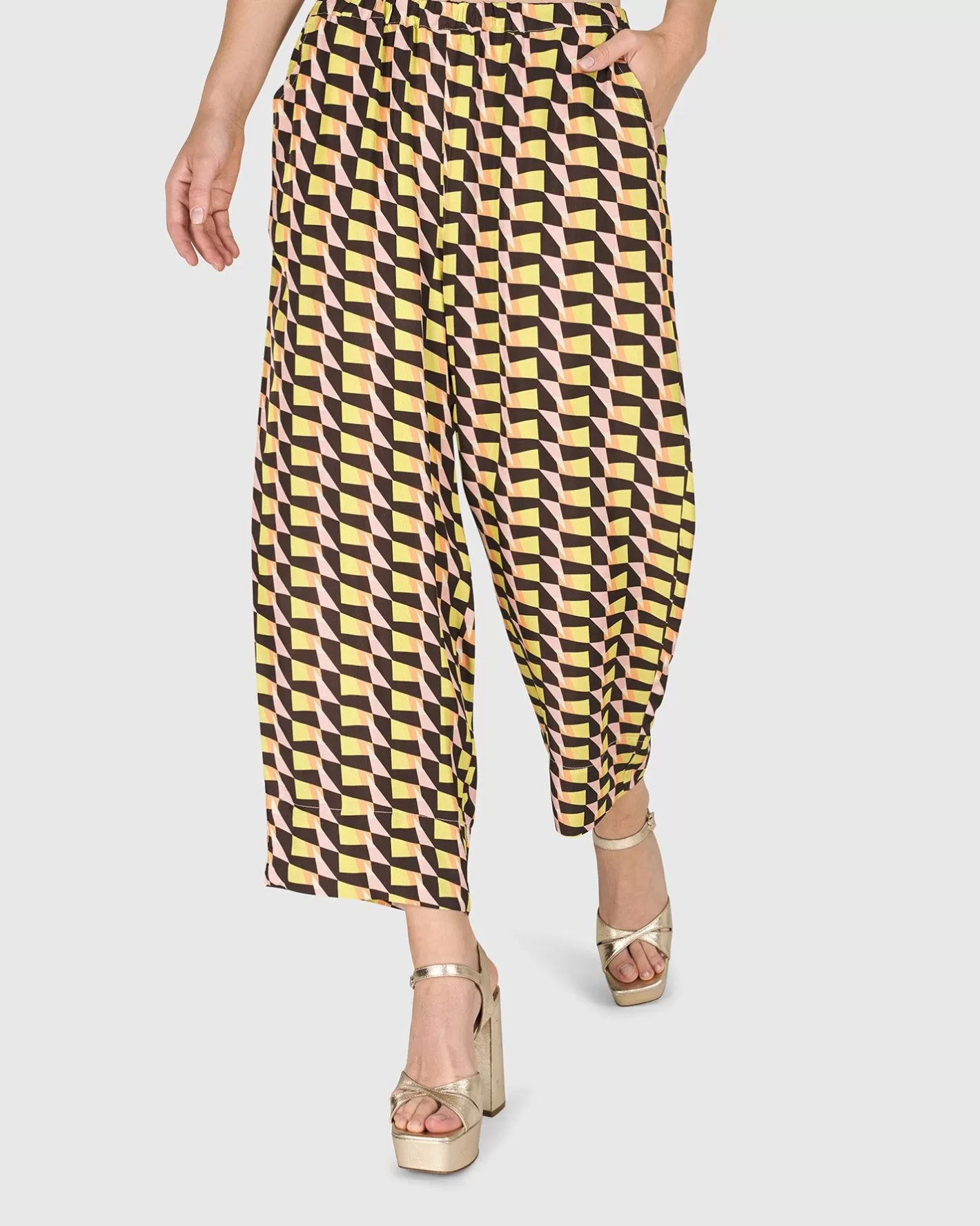 Penrose Pants, Geometric-ALEMBIKA Sale