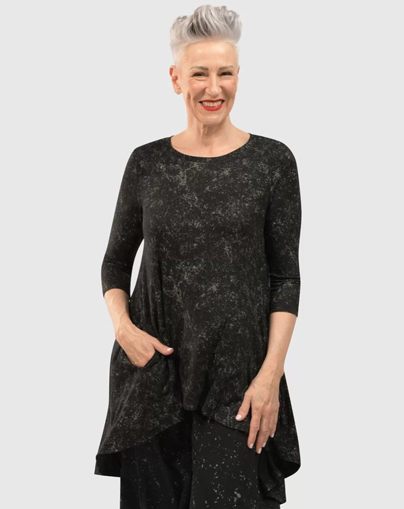 Perfect Swing Tunic Top, Galaxy-ALEMBIKA New