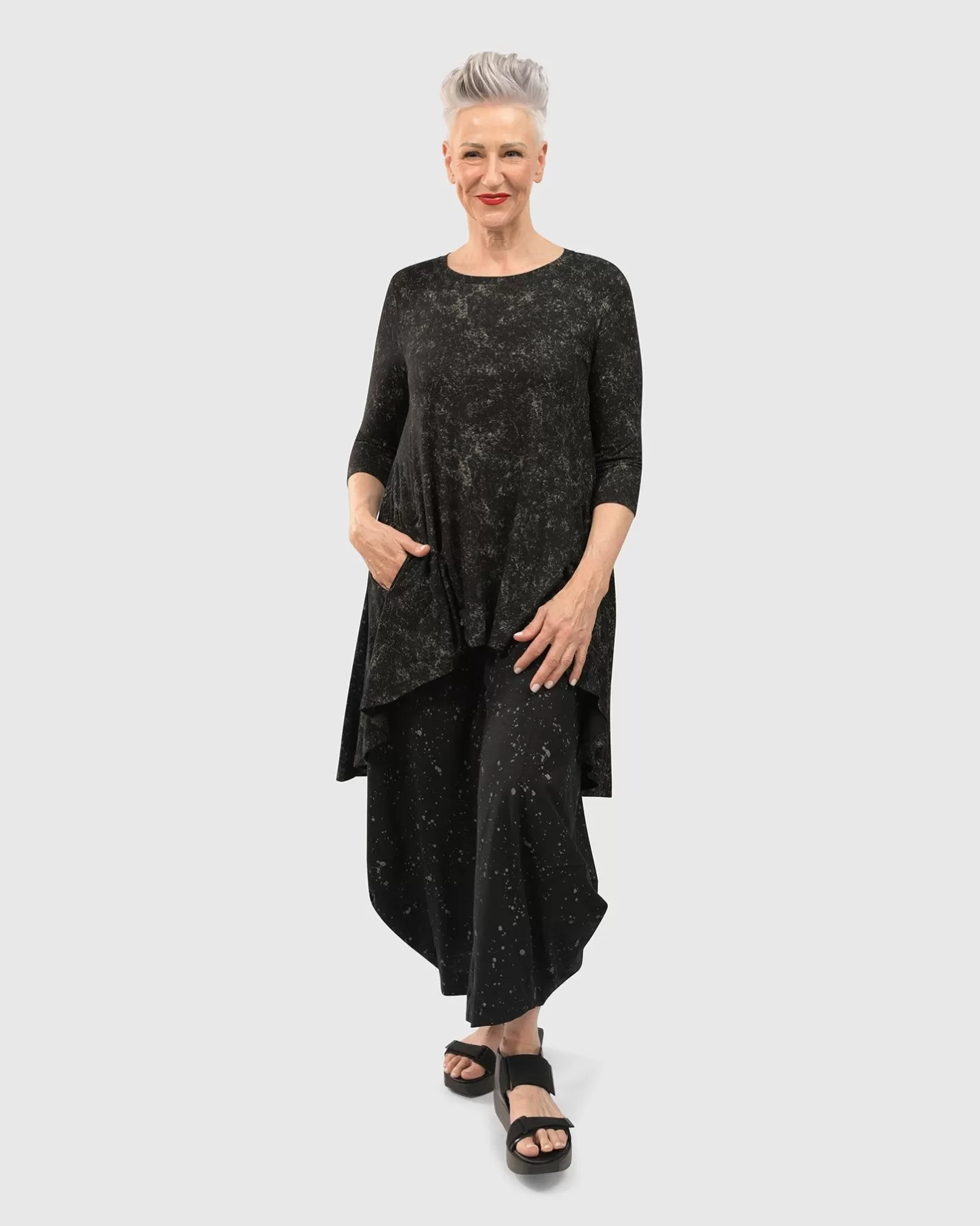 Perfect Swing Tunic Top, Galaxy-ALEMBIKA New