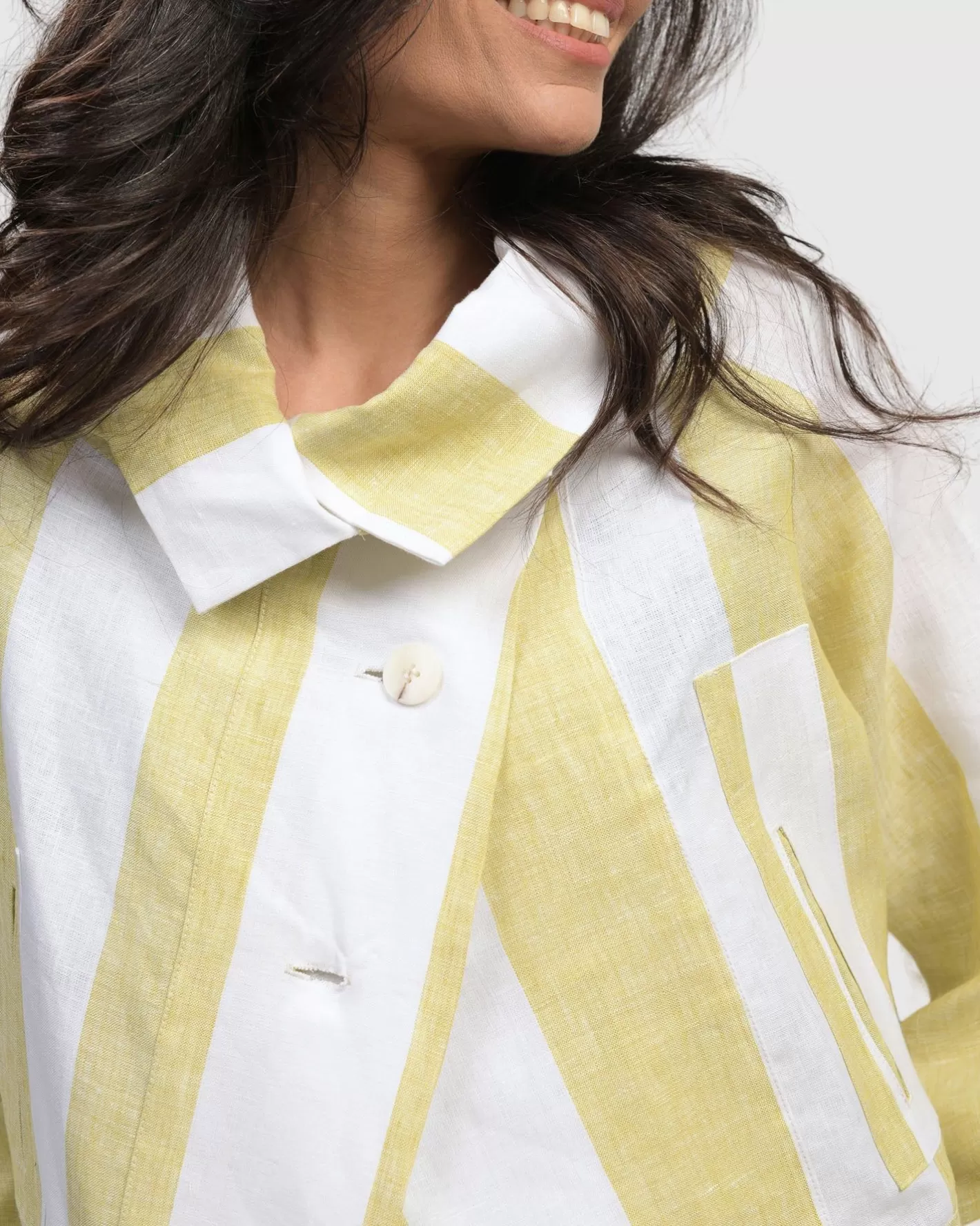 Riposo A-Line Jacket, Citron-ALEMBIKA Flash Sale