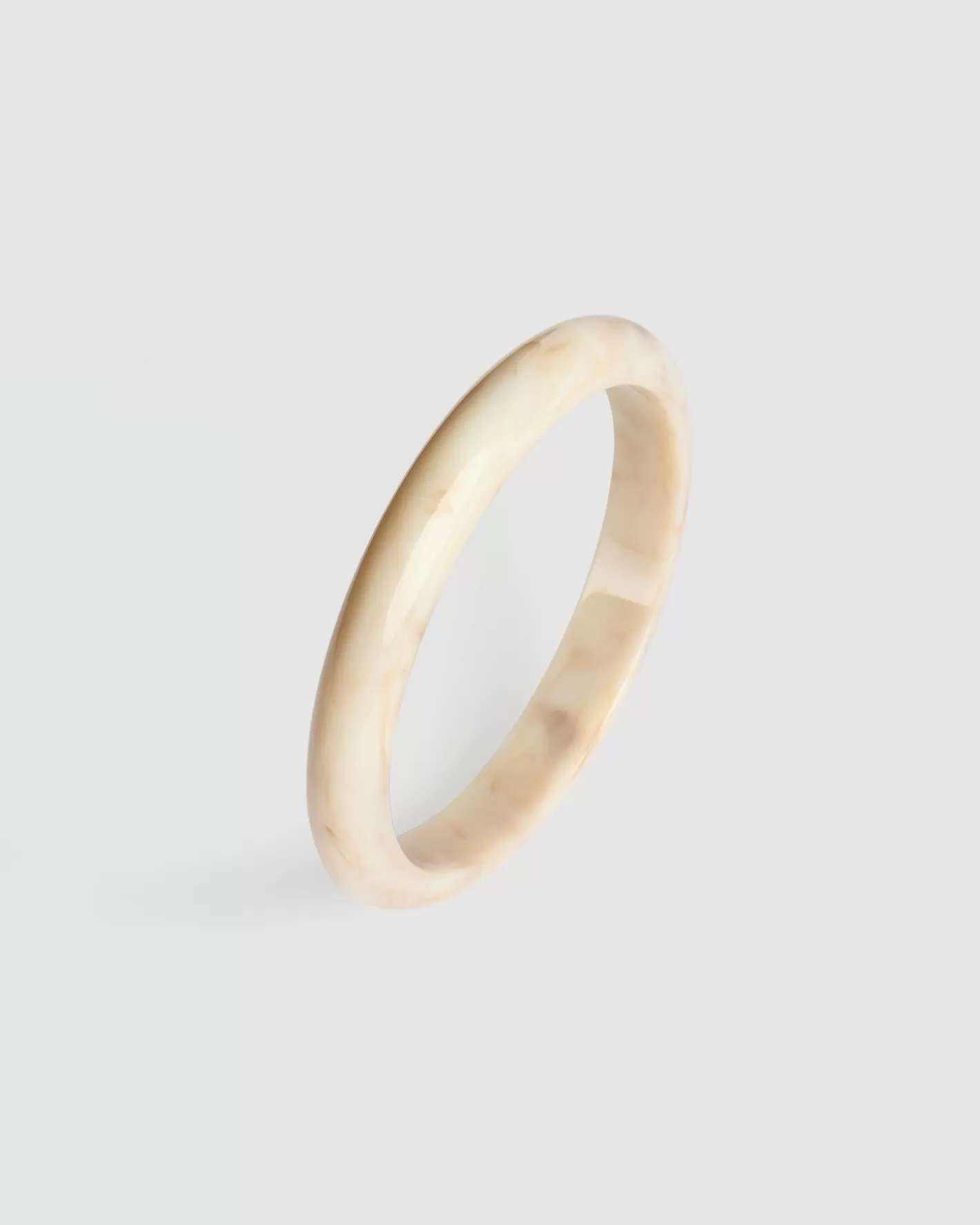 Rounded Bangle Bracelet, Oat-ALEMBIKA Cheap