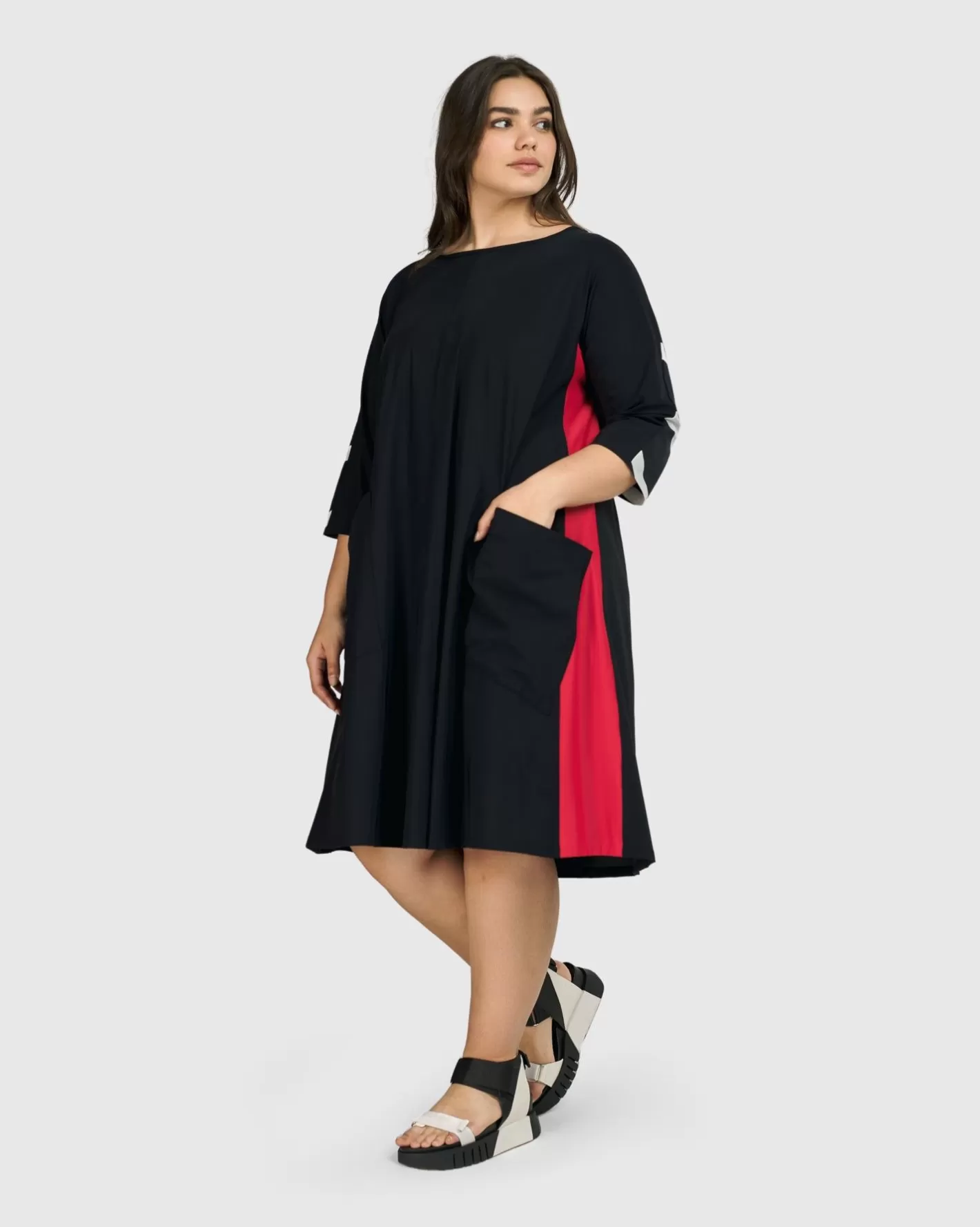 Tekbika Bridgette Swing Dress, Mix-ALEMBIKA Clearance