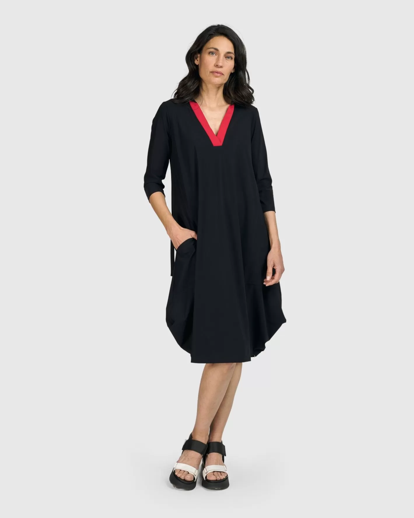 Tekbika Celine Dress, Black-ALEMBIKA Cheap