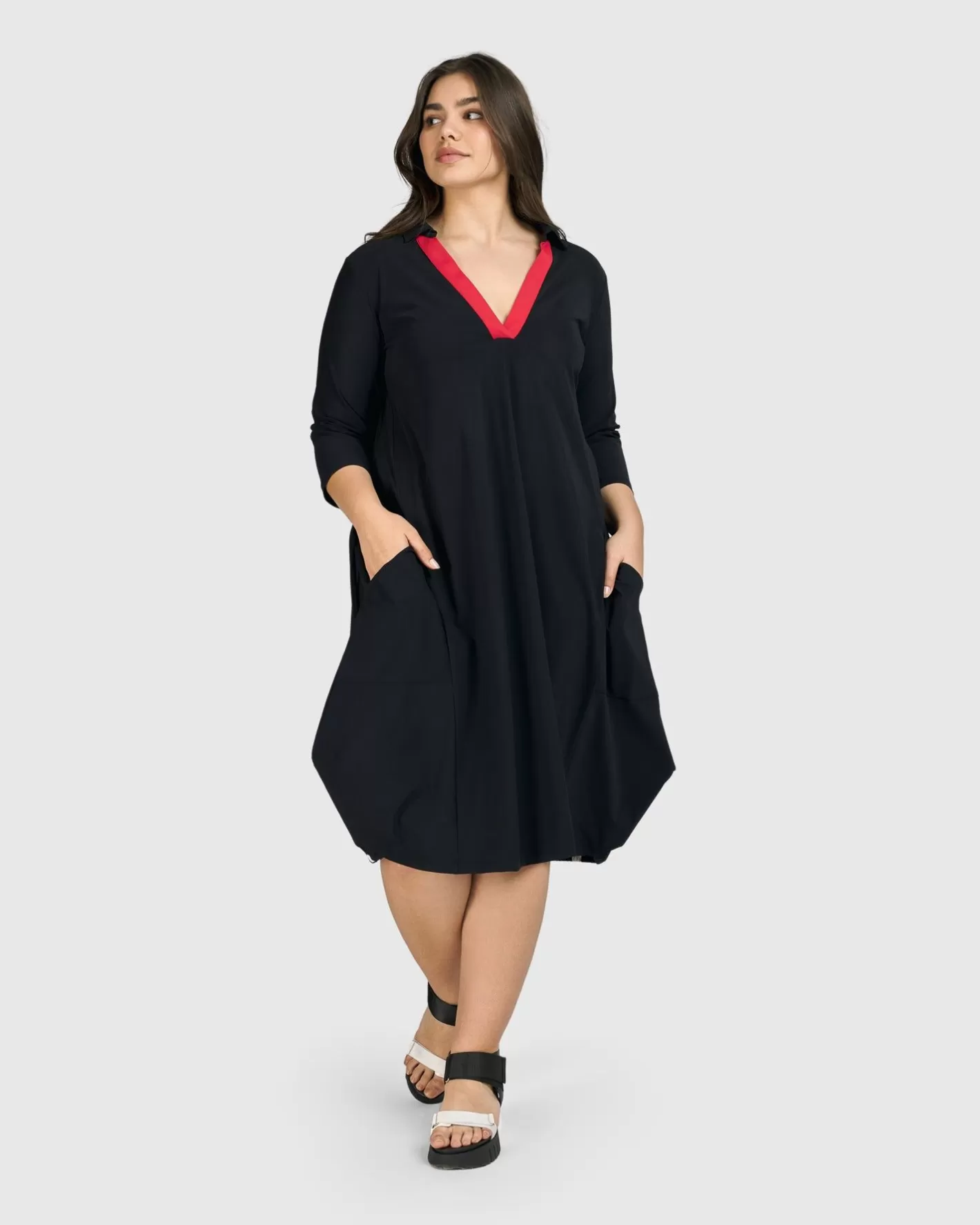 Tekbika Celine Dress, Black-ALEMBIKA Cheap