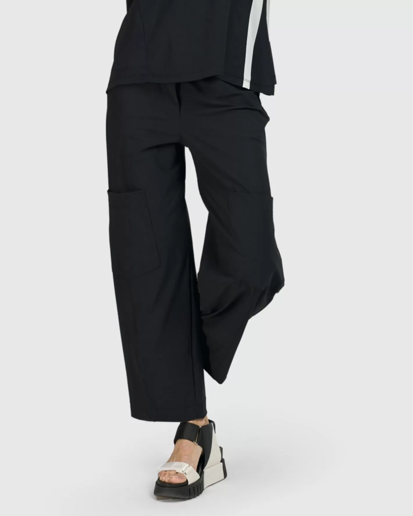 Tekbika Claudette Pants, Black-ALEMBIKA New