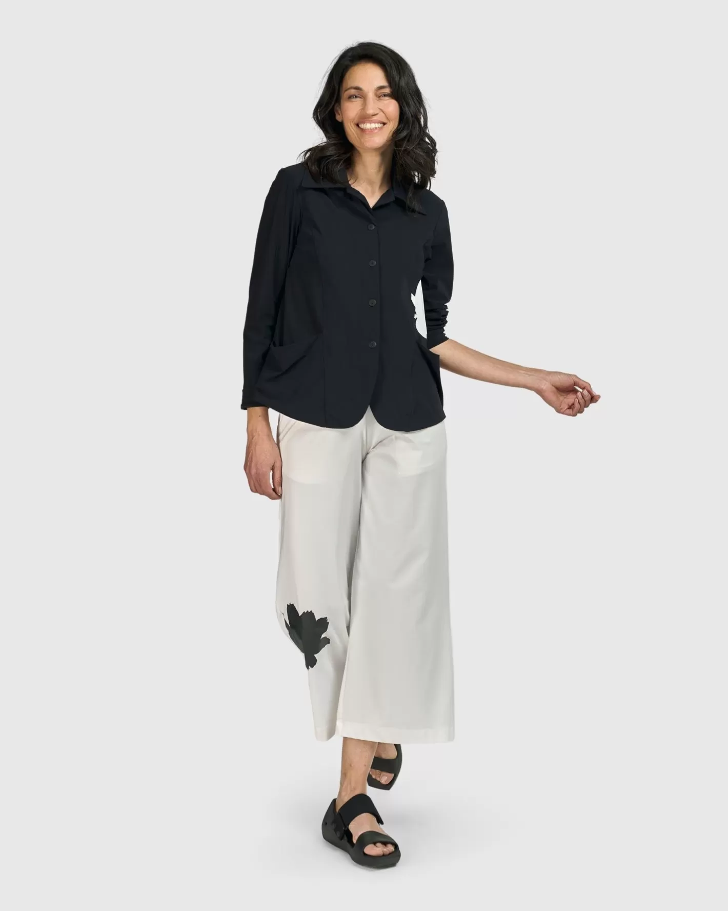 Tekbika Colette Pants, Flower-ALEMBIKA Flash Sale