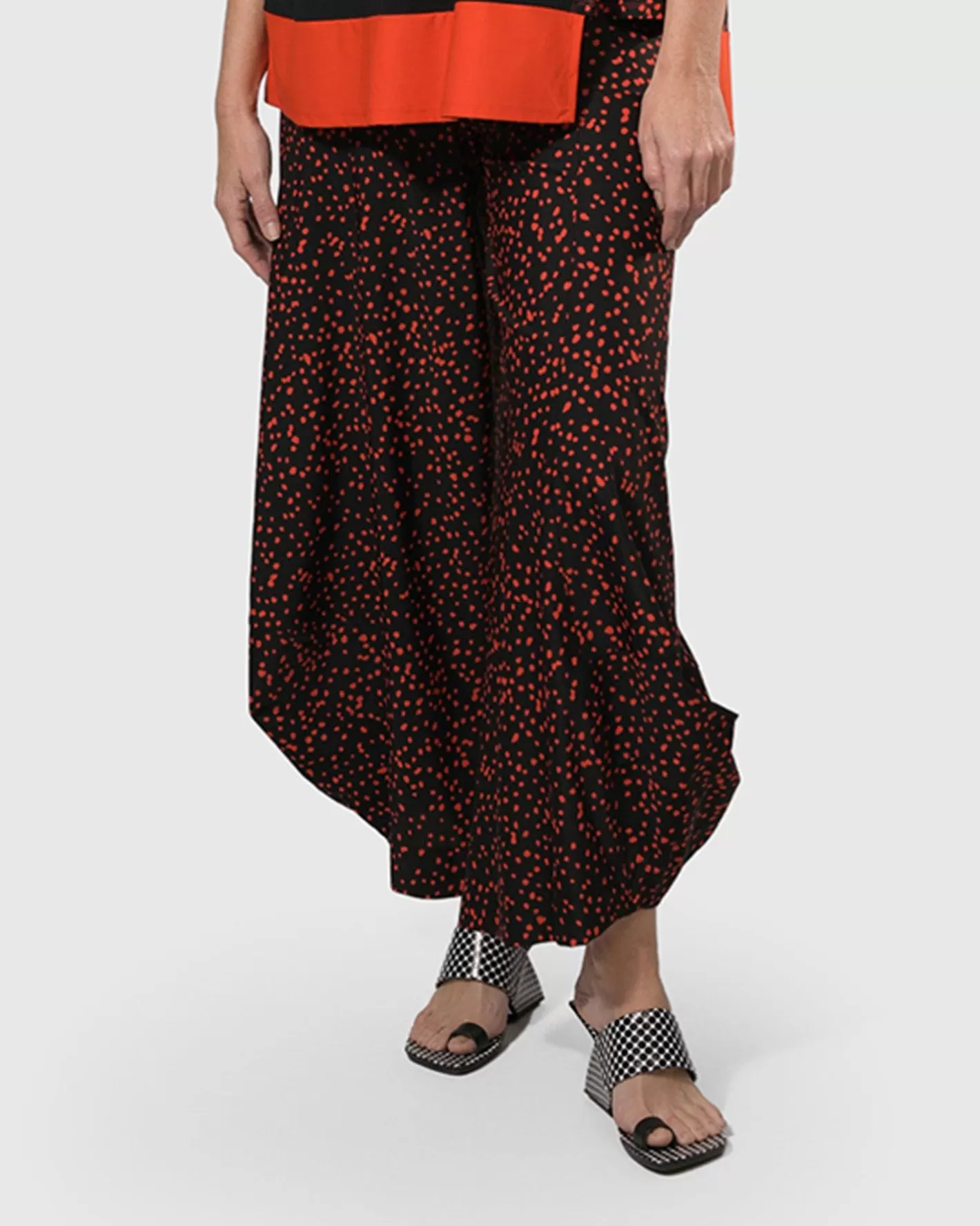 Tekbika Leigh Punto Pants, Flame-ALEMBIKA New