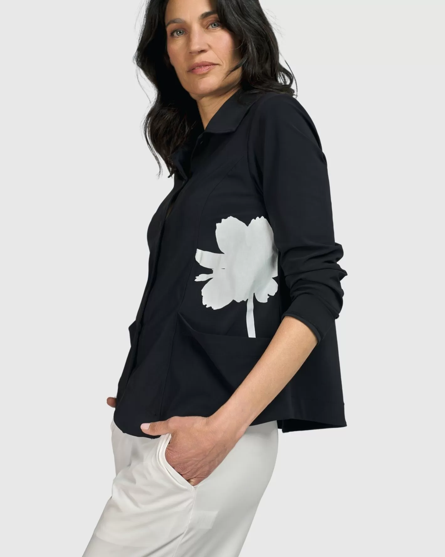 Tekbika Mont Blanc Blazer, Flower-ALEMBIKA Discount