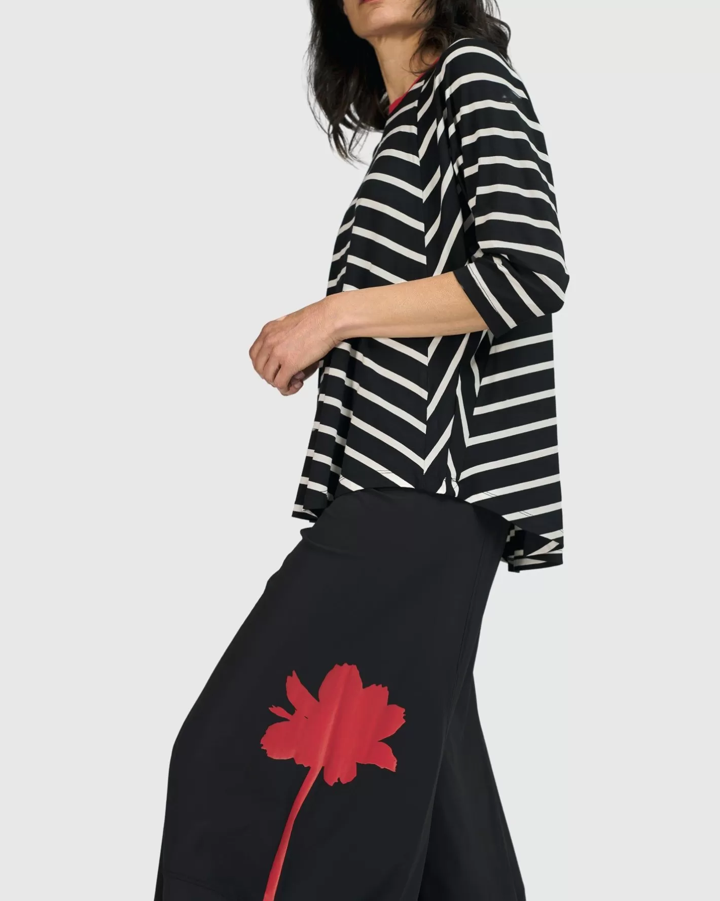 Tekbika Moulin Rouge Punto Pants, Flower-ALEMBIKA Outlet