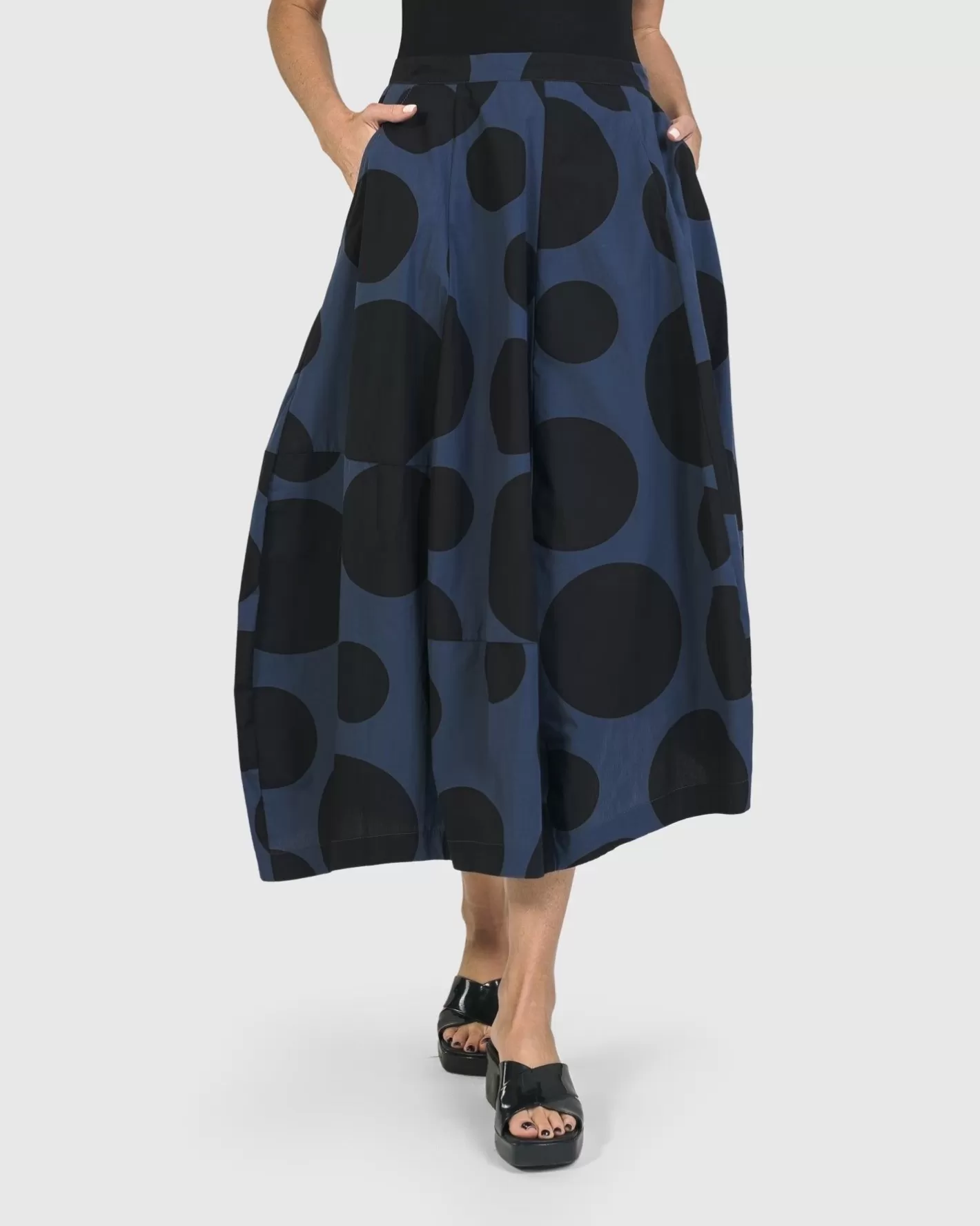 Urban Astrid Balloon Skirt, Navy-ALEMBIKA Cheap