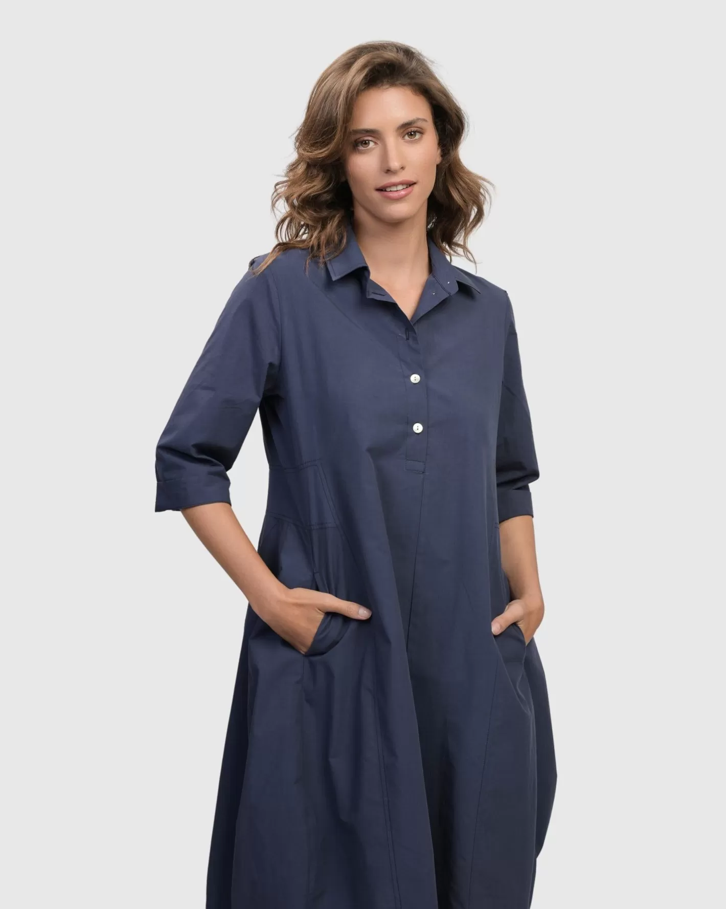 Urban Corcovado Wonderful Dress, Navy-ALEMBIKA Cheap