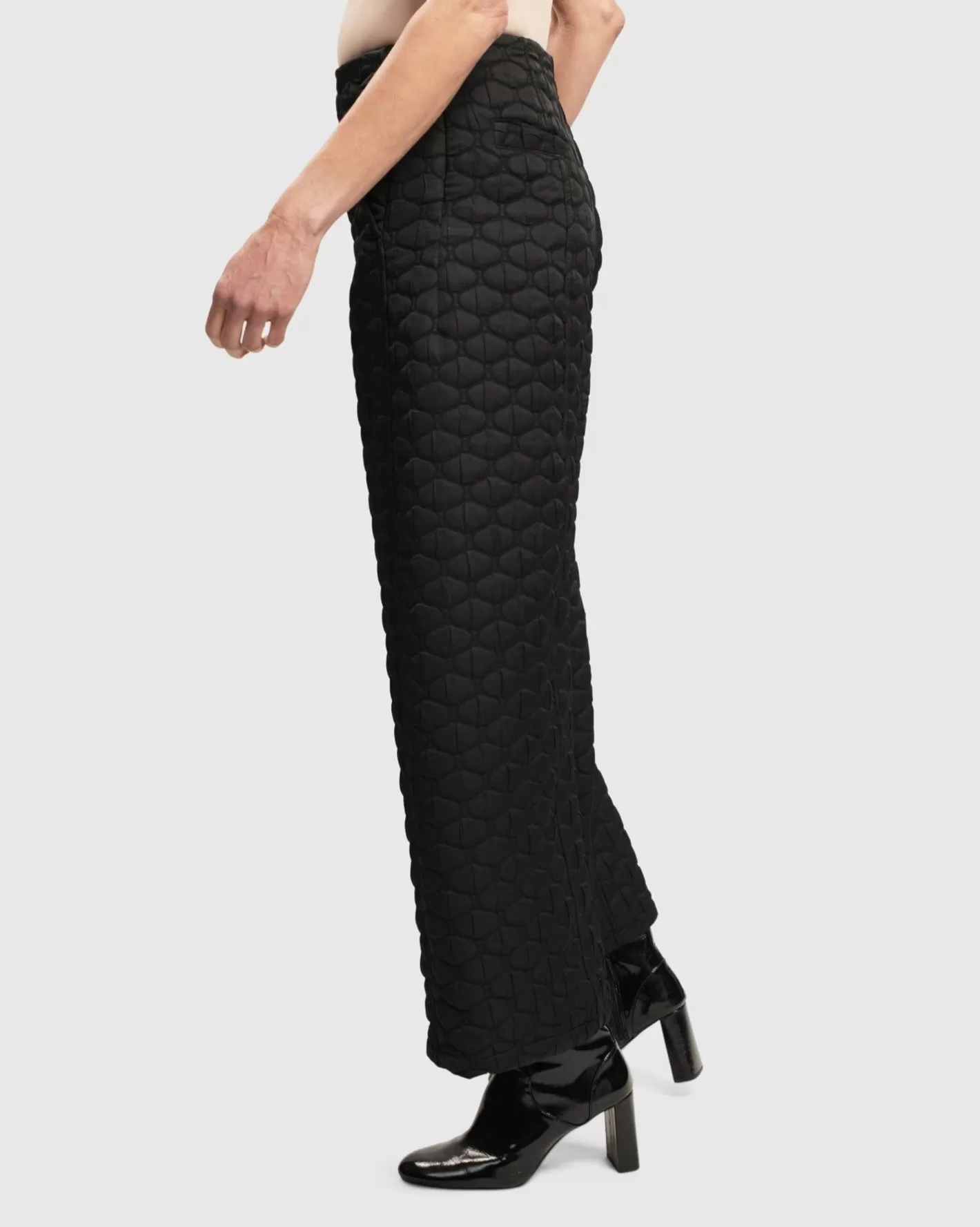 Urban Soft Punk Culottes, Black-ALEMBIKA Best Sale