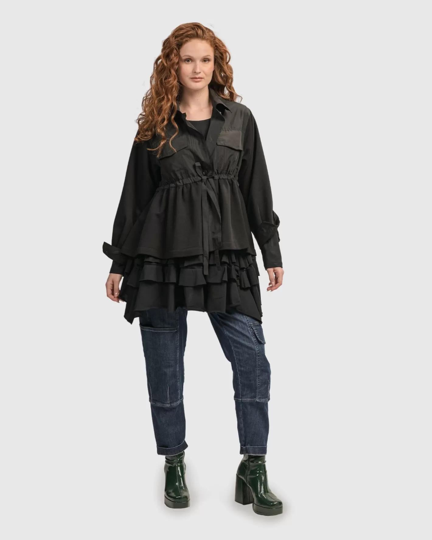 Urban Strut Poker Jacket, Black-ALEMBIKA Flash Sale