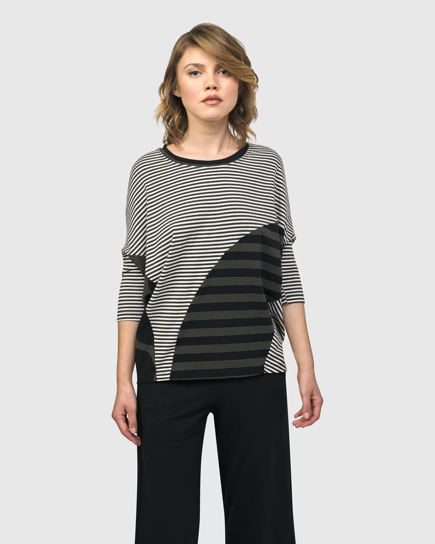 Urban Twister Top, Stripes-ALEMBIKA Discount